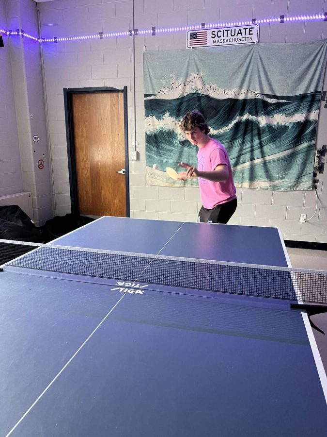 How many points does a ping pong match have?