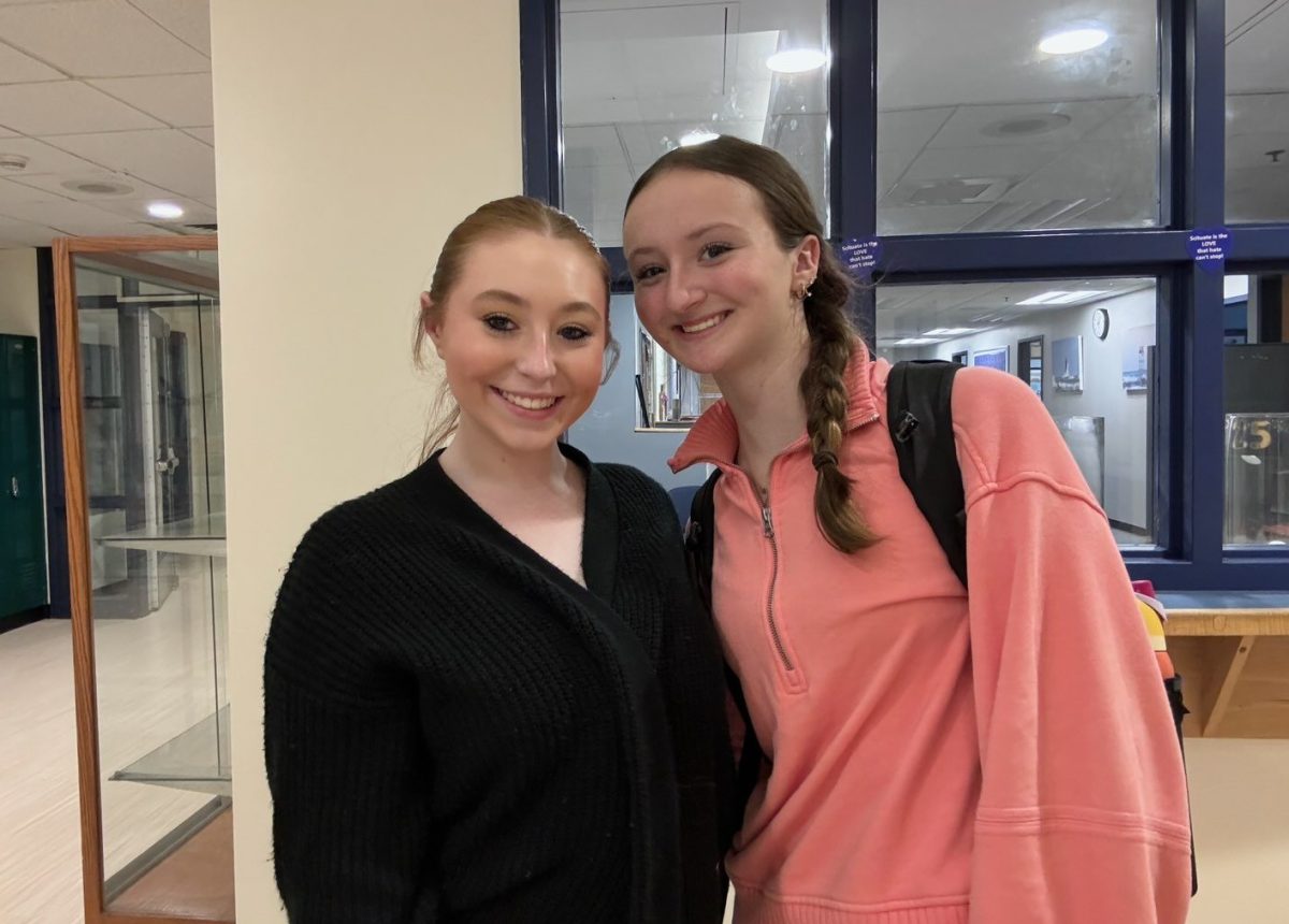 SHS juniors Riley Peterson and Katie Long organized a new dance team at SHS