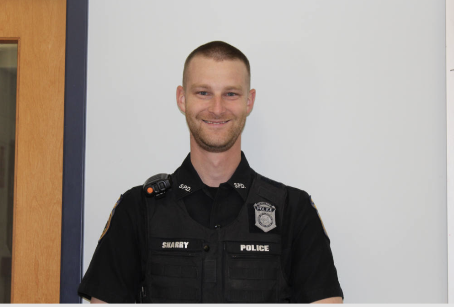 School Resource Officer Nick Sharry